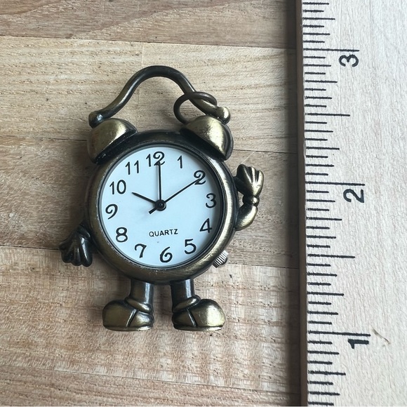 Pendant pocket Watch for keychain or necklace NEW BATTERY - Picture 5 of 5